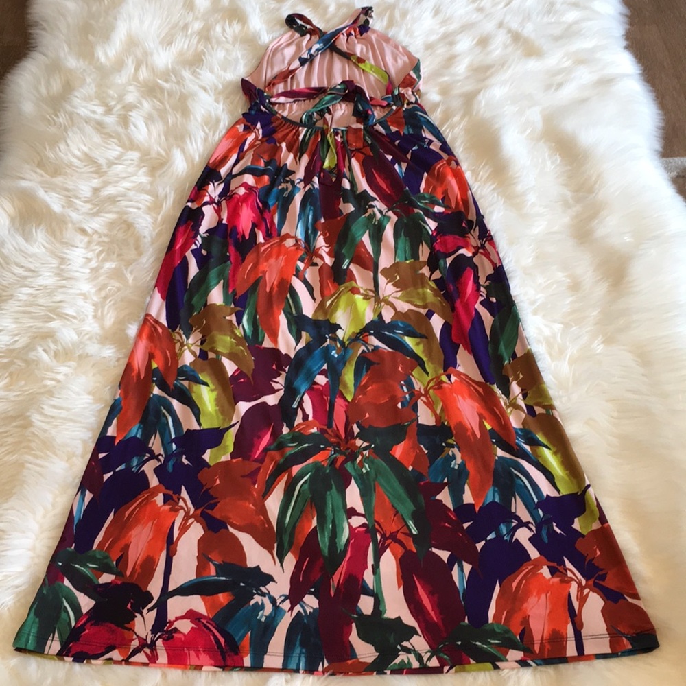NWOT Trina Turk ‘Winslow’ Print Halter Maxi Dress - Picture 9 of 15